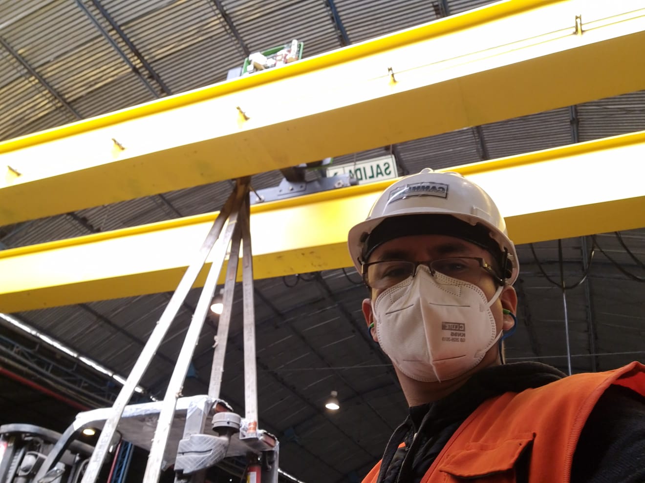 Inspección técnica de grúas