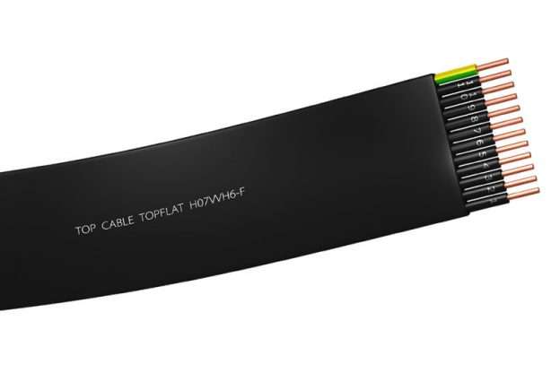 Cables planos para sistema festoon